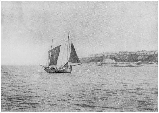 istock Navy and Army antique historical photographs: Ship 1027642828