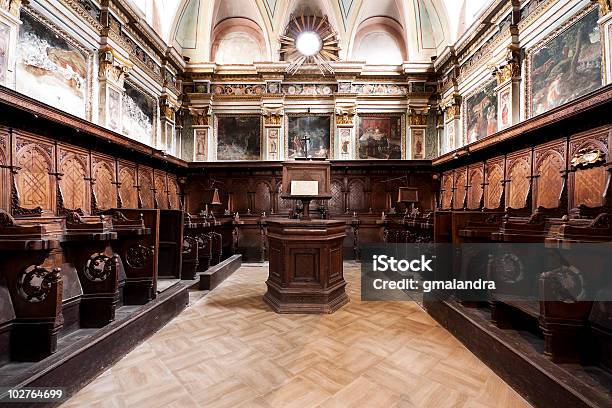 Baroque Choir Stock Photo - Download Image Now - Antique, Architecture, Baroque Style