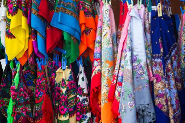 istock Traditional shawls, Zakopane, Poland 1027667030