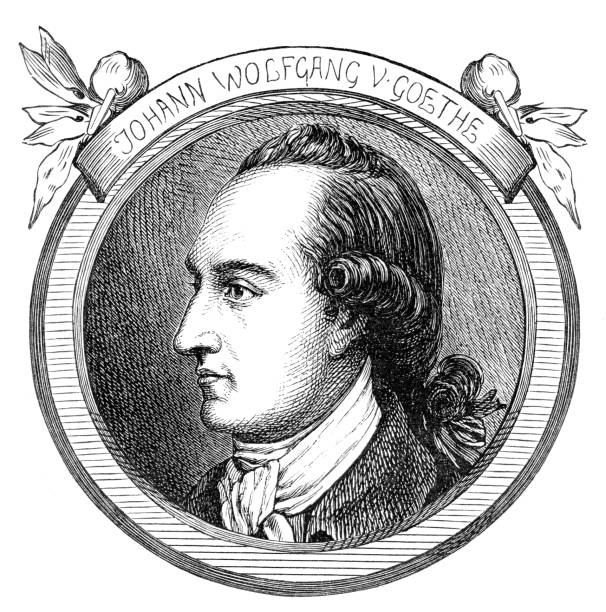 istock Johann Wolfgang von Goethe Portrait illustration 1027691028