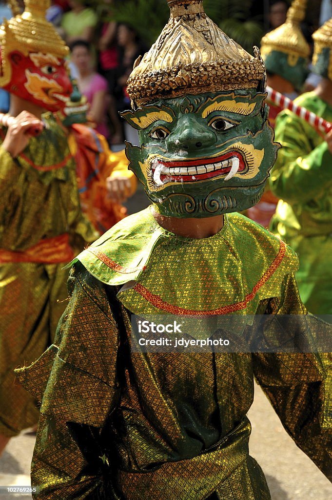 Powodzenia Maska Laos - Zbiór zdjęć royalty-free (Azja Południowo-Wschodnia)