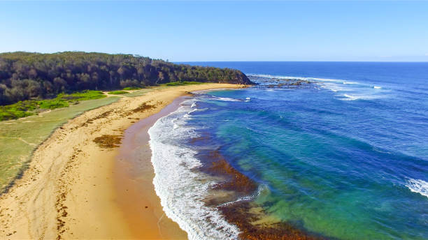 istock Aerial view of beaches and coastline 1027693624