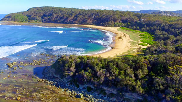 istock Aerial view of beaches and coastline 1027693826