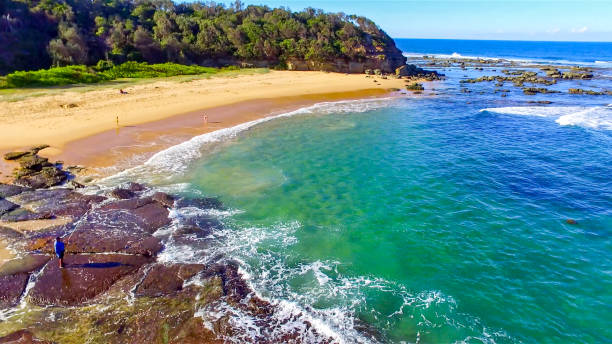 istock Aerial view of beaches and coastline 1027694184