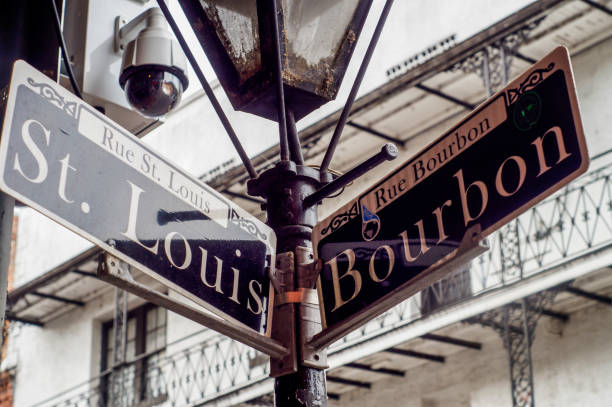istock St. Louis Street & Bourbon Street (color) 1027700364