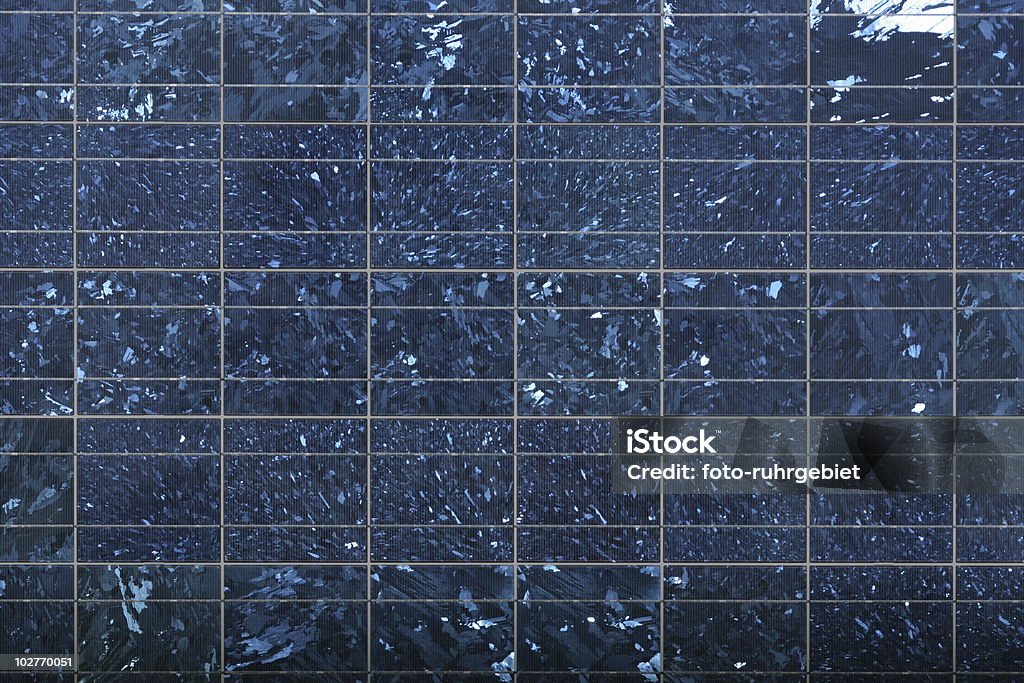 Células solares - Foto de stock de Azul libre de derechos
