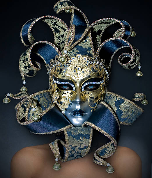 istock Girl in venetian mask 102770860