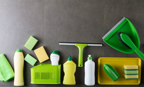 istock House and office cleaning up theme. 1027708782