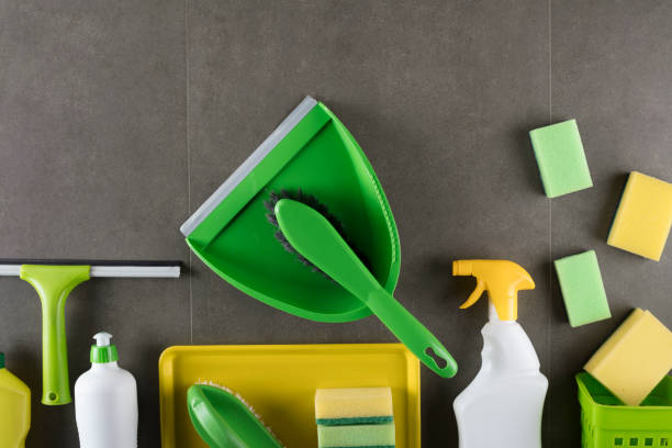 istock House and office cleaning up theme. 1027709014