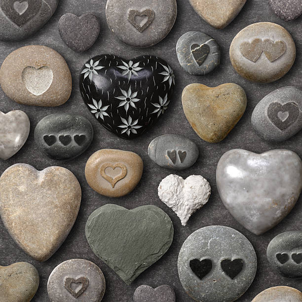 istock Heart shaped stones and rocks 102771427