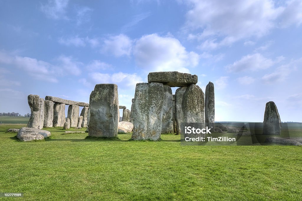 Stonehenge Reino Unido - Royalty-free Stonehenge Foto de stock