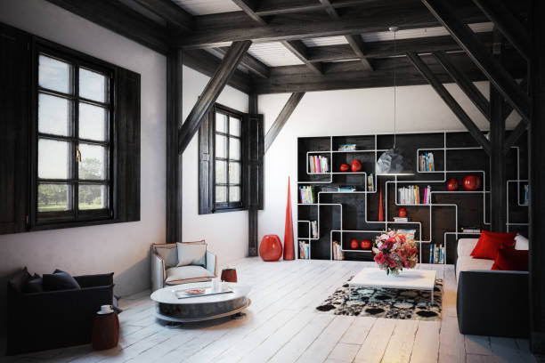 istock Cozy and Stylish Home Interior 1027728186