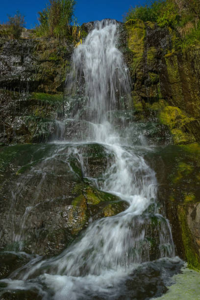 istock Waterfall in Kryvyi Rih at Karachuni dam 1027730936