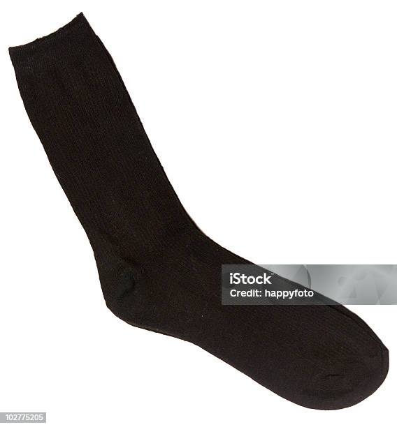 Negro Calcetines Foto de stock y más banco de imágenes de Algodón - Textil - Algodón - Textil, Calcetín, Color - Tipo de imagen