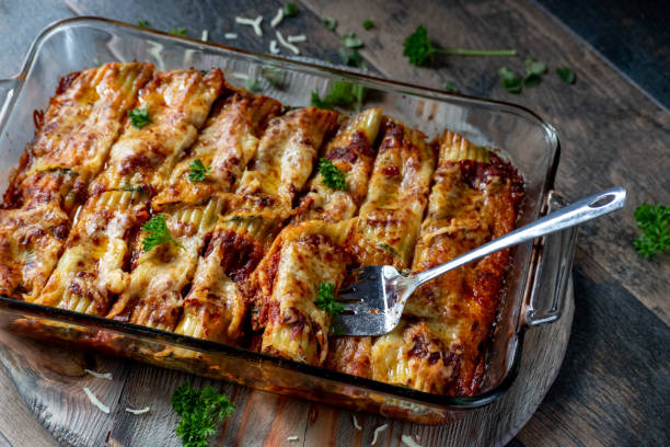 istock baked cannelloni pasta 1027758168