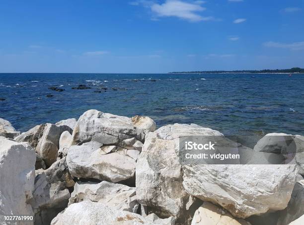 Stone Sea Beach Stock Photo - Download Image Now - Agricultural Field, Backgrounds, Bay of Water