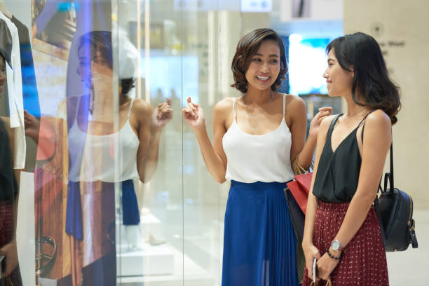 istock Women in shopping mall 1027762096