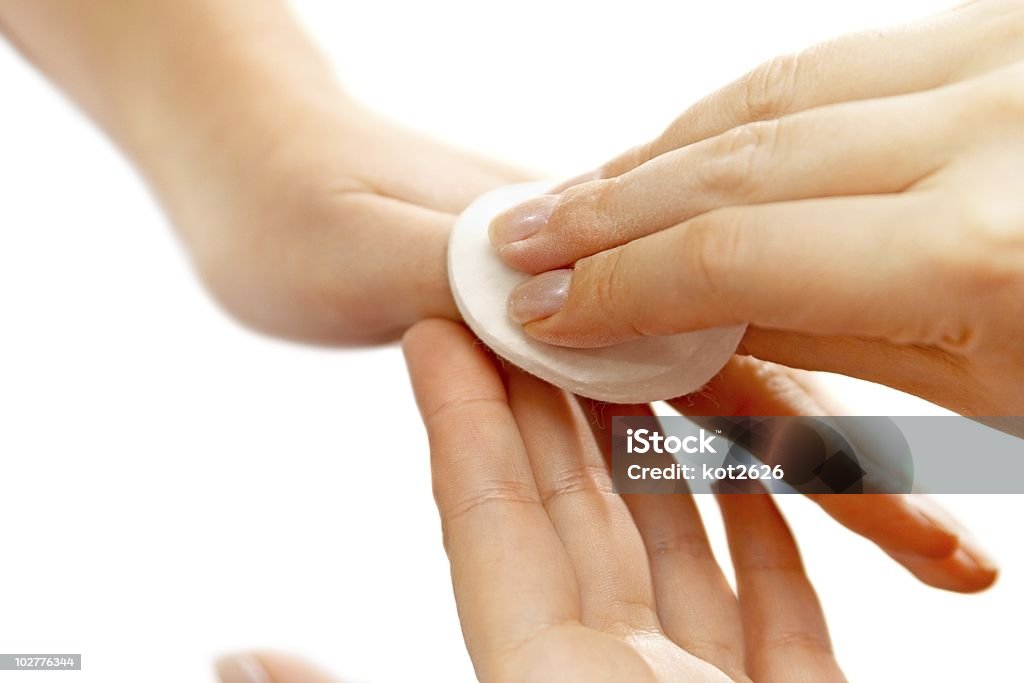 Estudio de las uñas - Foto de stock de Adulto libre de derechos
