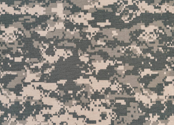 Digital camo background Digital camo fabric background disguise stock pictures, royalty-free photos & images