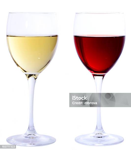 Foto de Taças De Vinho e mais fotos de stock de Bebida - Bebida, Bebida alcoólica, Branco