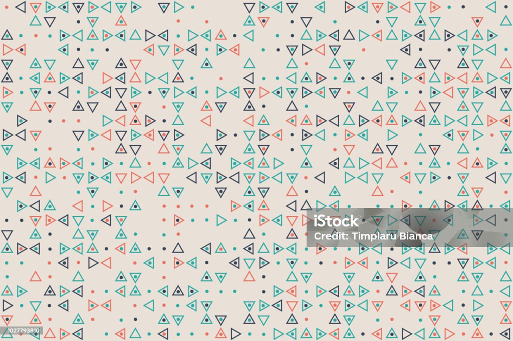 Beautiful Geometric Pattern Design Stock Illustration - Download Image ...