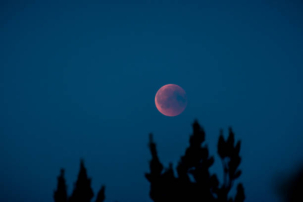 istock Lunar eclipse and blood moon 27. July 2018 1027823506