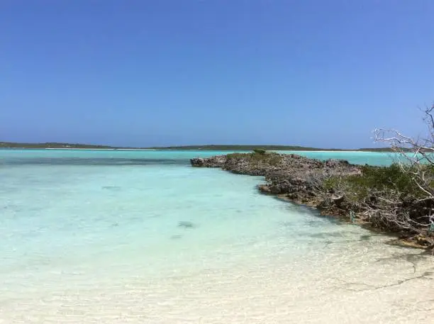 beaches and water of the exumas