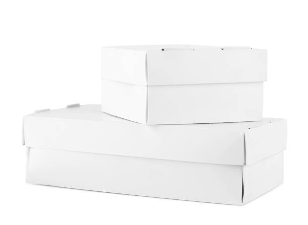 istock white cardboard box, packaging without label, box of eco-friendly material isolated on white 1027838432