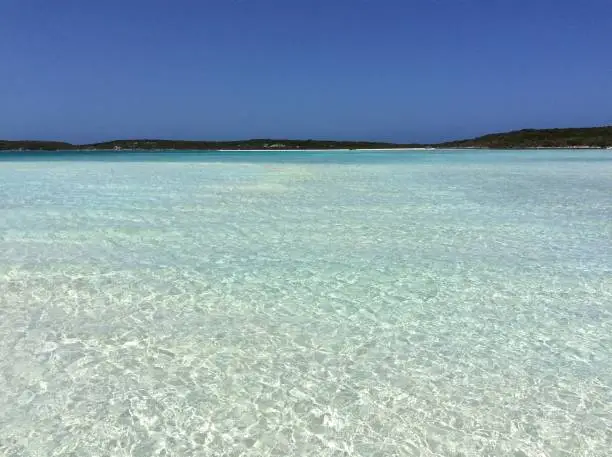 beaches and water of the exumas