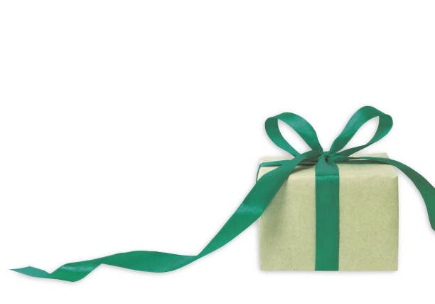 istock Gift box against bokeh background. Holiday present. Festive 1027858766