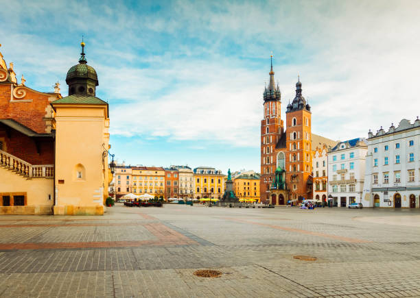 istock Market square in Krakow, Poland 1027892670