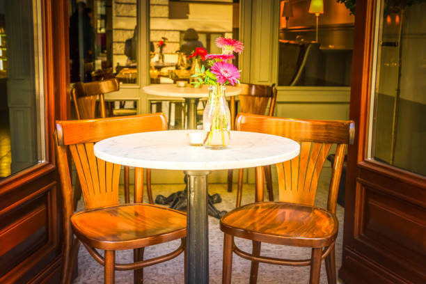 istock street cafe at spring, Poznan 1027894968