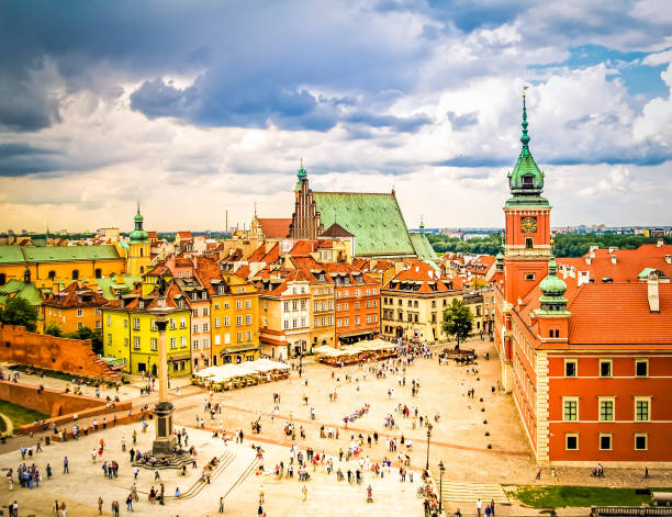 istock Old town square, Warsaw, Poland 1027895866