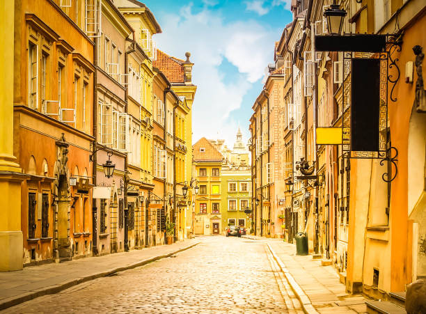 istock Old Mary's street, Gdansk, Poland 1027896016