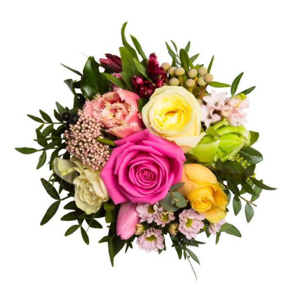 istock Bouquet of many different flowers 1027903304