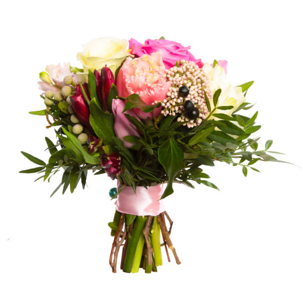 istock Bouquet of many different flowers 1027903306