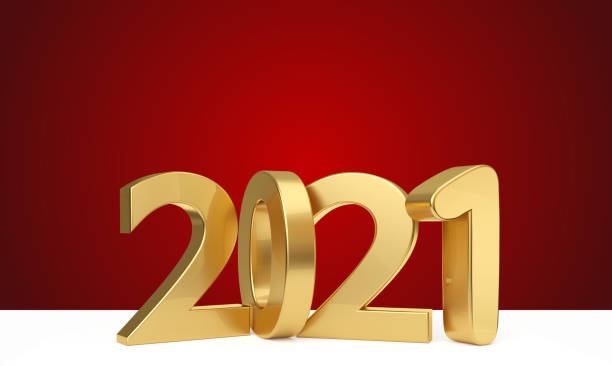 istock 2021 golden bold letters 3d-illustration 1027929732