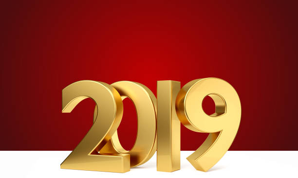 istock 2019 golden bold letters 3d-illustration 1027929906