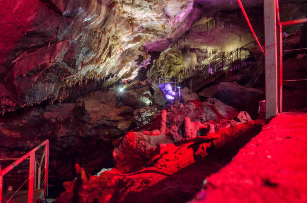 istock Prometheus ( Kumistavi) Cave near Tskaltubo in the Imereti region, Georgia 1027935310