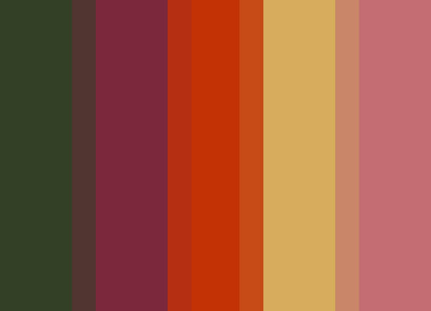 istock Striped background in deep green/red/yellow/pink. 1027941114