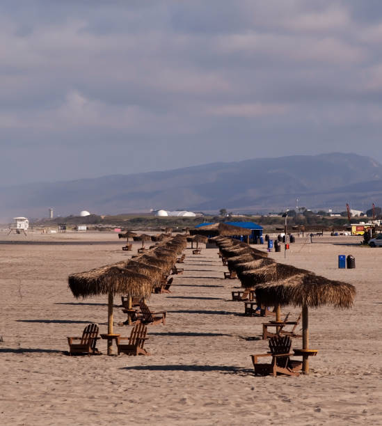 istock A beach scene on the Pacific ocean 1027958560