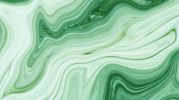 marmurowy atrament kolorowy. zielony marmur wzór tekstury abstrakcyjne tło. może być używany do tła lub tapety - white green colors paper zdjęcia i obrazy z banku zdjęć