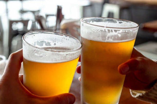 istock Glasses of light beer 1027963454