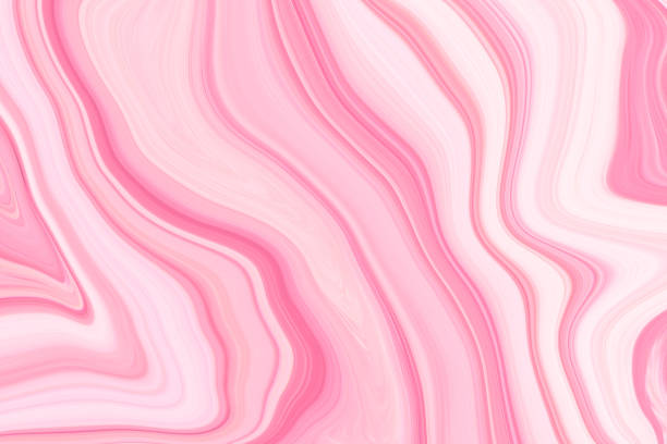 istock Colorful paintings of marbling, Pink marble ink pattern texture abstract background. Can be used for background or wallpaper 1027965968