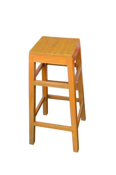 istock wooden Chairs  isolated on white background 1027966402