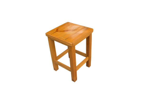 istock wooden Chairs  isolated on white background 1027969070