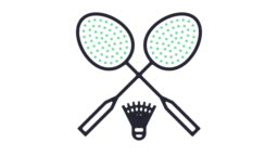 Badminton Icon Animation Stock Video - Download Video Clip Now - 4K  Resolution, Animation - Moving Image, Athlete - iStock