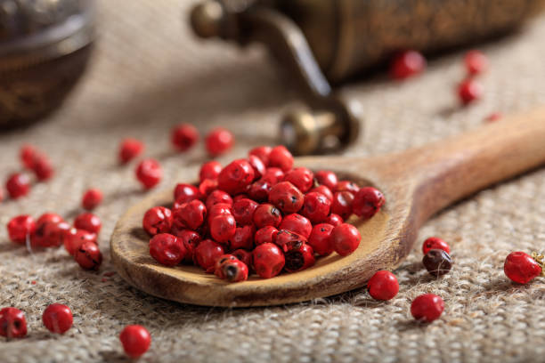 istock Red pepper seeds in a spoon 1028038636