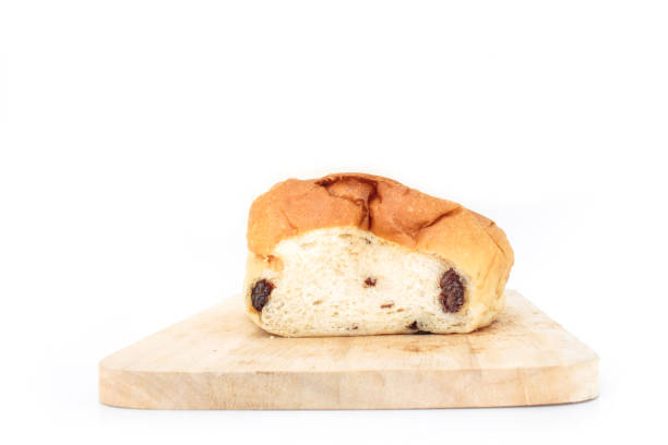 istock raisin bread sweet food on white background 1028044798