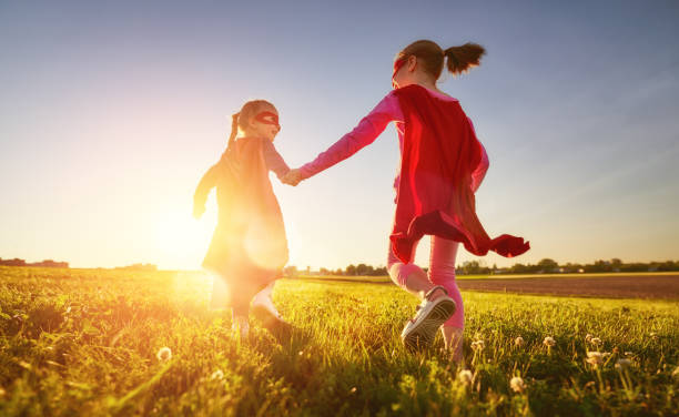 istock children are playing superhero 1028050642